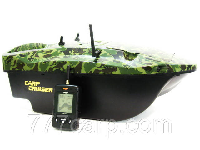 CarpCruiser Boat CF7 с эхолотом Lucky FFW718 карповый кораблик для завоза прикормки и оснастки - фото 5 - id-p1305710432