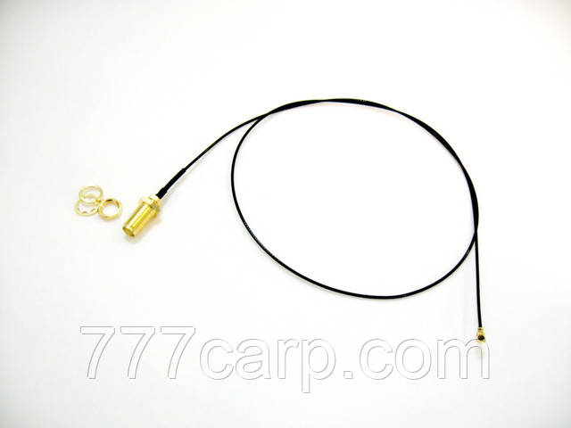 Коаксіальний кабель 100 см для антени 433 Mhz з роз'ємом SMA для підключення бездротового ехолота, фото 1