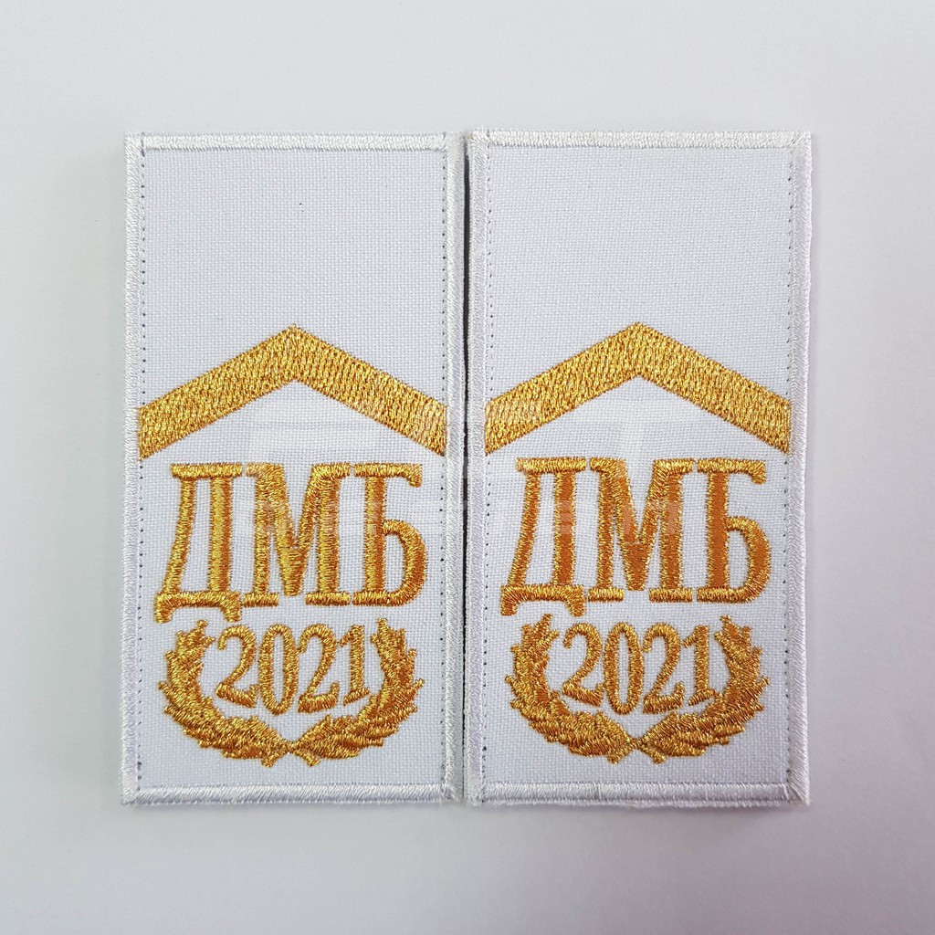 Погон ДМБ 2021 нагрудний на липучці, фото 1