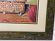 Картина вишивка Котики 69*44 см, ручна робота, картина вишивка ручної роботи, фото 2