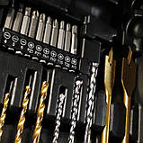 Набір слюсарного інструменту Професійні інструменти для будинку Великий набір слюсаря з шуруповертом, фото 9