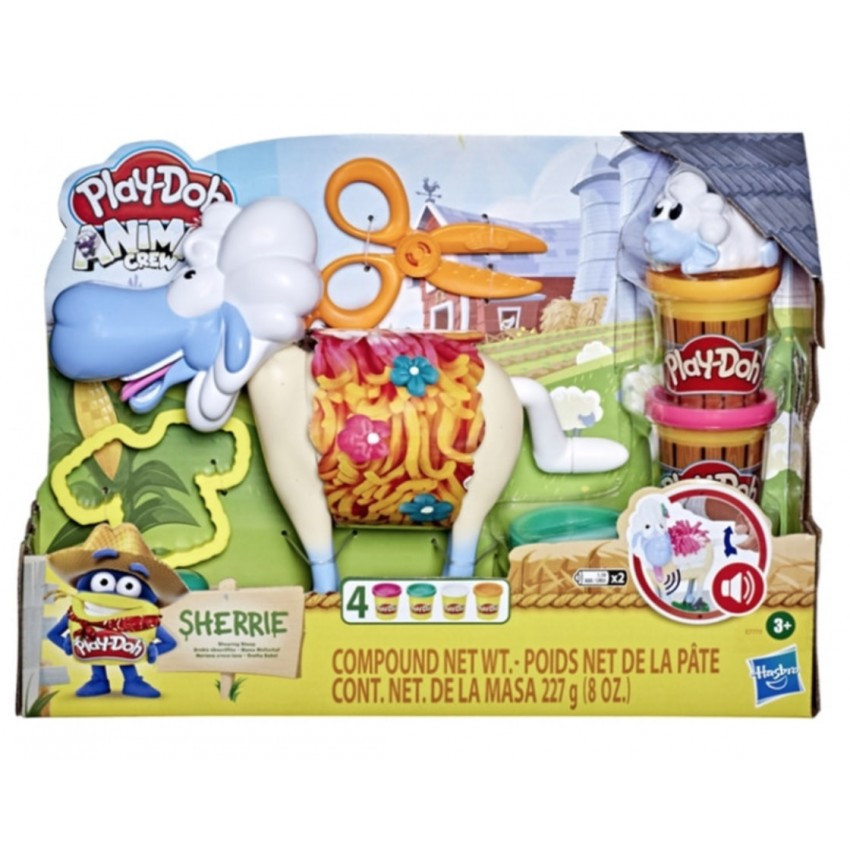 Набір із пластиліном Play-Doh Hasbro Е7773 Стрижка овець