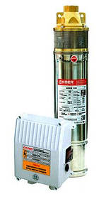 Скважинний вихровий насос 4 SKM 100 Czech Product, Hmax 60 м, Qmax 50 л/хв, P 750 Вт