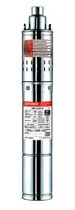 Скважинний шнековий насос 4 QGD 1,5-100-1,1 Czech Product, Hmax 190 м, Qmax 40 л/хв, P 1,1 кВт (10 м ка, фото 1
