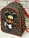 Жіночий рюкзак коричневий Disney, фото 4
