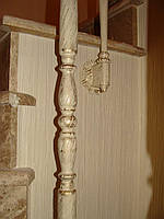 Драбина балісина з латуні. Виготовлення балясин для сходів у квартирі та будинку
