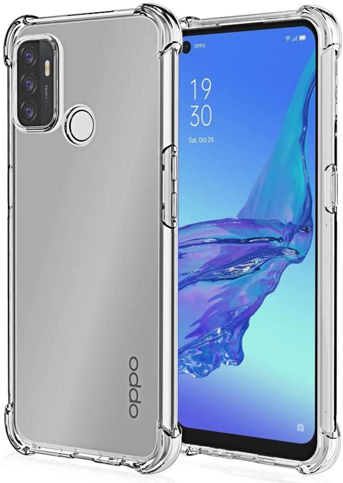 Прозорий чохол OneCam OPPO A53 (посилений кутами) (Оппо А53)