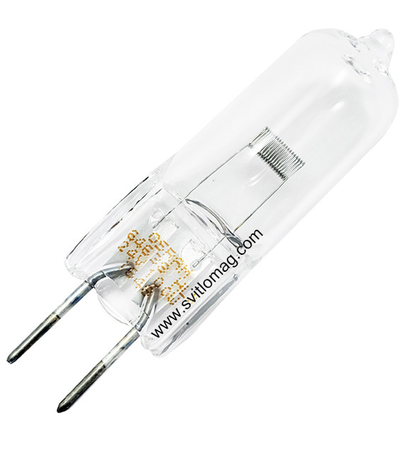 Лампа кварцова галогенна 24v 100w OSRAM 64638 HLX G6.35