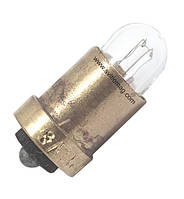 Лампа накаливания самолетная СМ 28-0,05-1 S6s/10 латунь