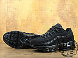 Жіночі кросівки Найк Nike Air Max 95 Triple Black 609048-092 37, фото 3