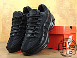 Жіночі кросівки Найк Nike Air Max 95 Triple Black 609048-092 37, фото 7
