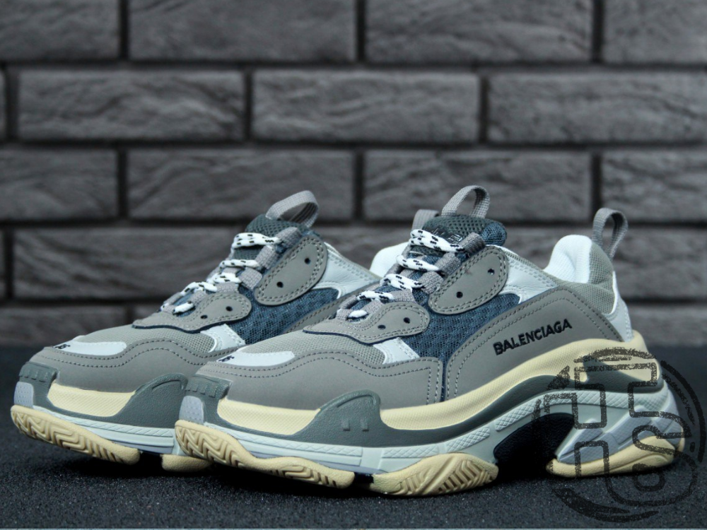 Жіночі кросівки Balenciaga Triple S Trainers Gray 483513W06E11259, фото 1