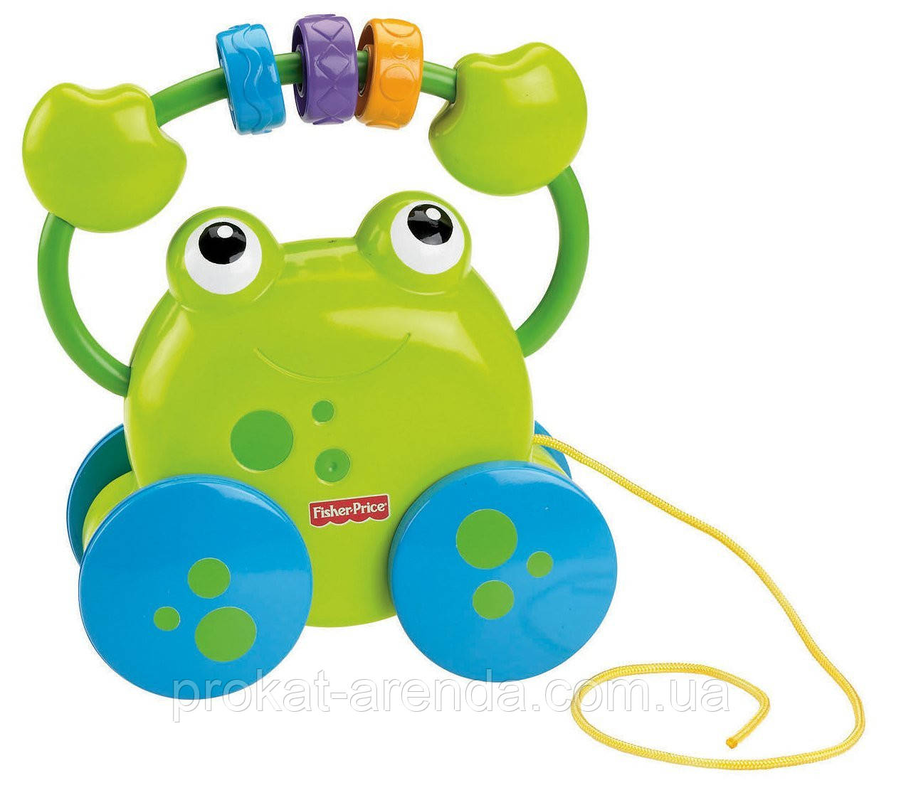 Игрушка каталка " Лягушонок" от fisher price