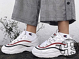 Жіночі кросівки Fila Ray White/Red/Blue, фото 4