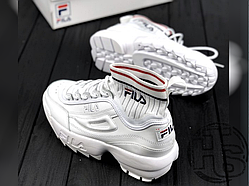 Жіночі кросівки Fila Disruptor 2 II Evo Sockfit White FS1HTA1502X