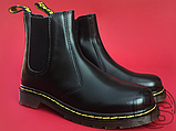 Жіночі черевики Dr Martens Chelsea 2976 Yellow Stitch Black 22227001, фото 4