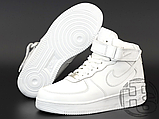 Жіночі кросівки Nike Air Force 1 Mid White (с мехом) 315123-111, фото 4
