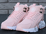Жіночі кросівки Nike Air Huarache x ACRONYM City Winter Pink (с мехом), фото 5