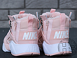 Жіночі кросівки Nike Air Huarache x ACRONYM City Winter Pink (с мехом), фото 7