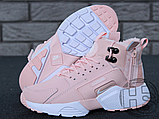Жіночі кросівки Nike Air Huarache x ACRONYM City Winter Pink (с мехом), фото 8