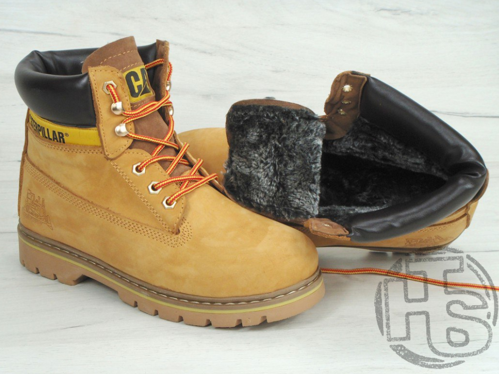 Жіночі черевики Caterpillar Colorado Boot Winter Yellow (с мехом) 89733