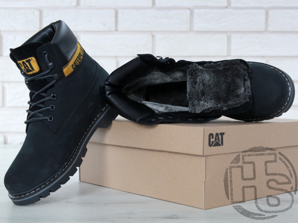 Жіночі черевики Caterpillar Colorado Boot Winter Black (з хутром) P306829