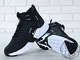 Жіночі кросівки Nike Air Huarache x ACRONYM City Winter Black/White (с мехом) 856787-001, фото 6