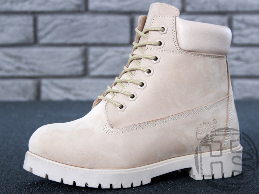 Жіночі черевики Timberland Classic Boots Beige Winter (с мехом), фото 1