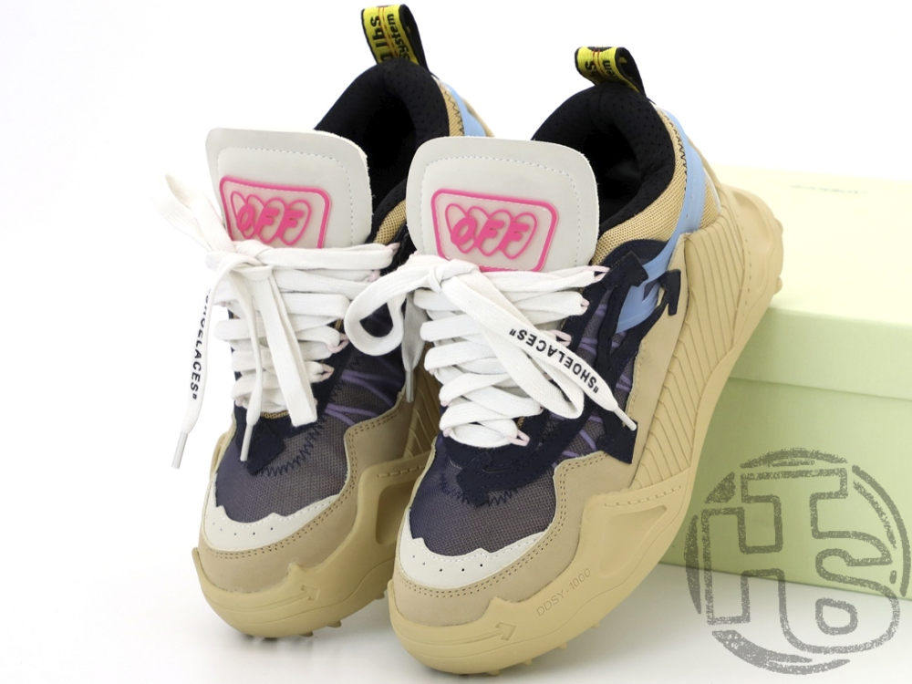 Жіночі кросівки Off-White Odsy-1000 Beige Blue FW19 OMIA139F198000400330, фото 1