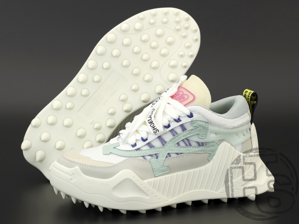 Жіночі кросівки Off-White Odsy-1000 White Blue SS20 OMIA139R208000530133, фото 1