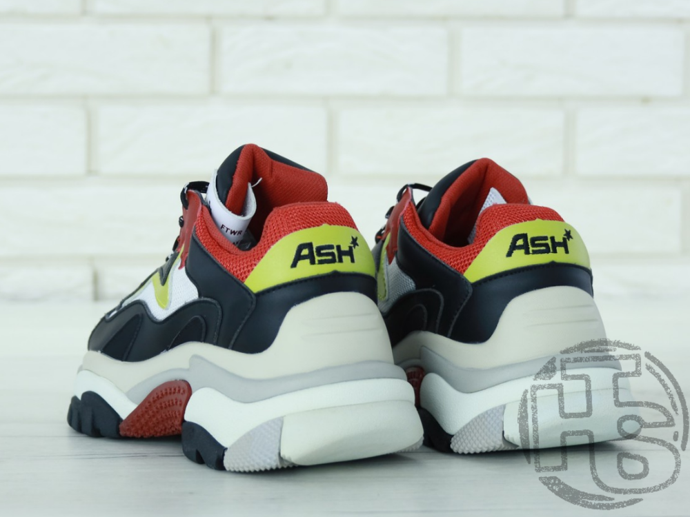Жіночі кросівки Ash Addict Sneakers Black/Red FW18-S-126379-005, фото 1