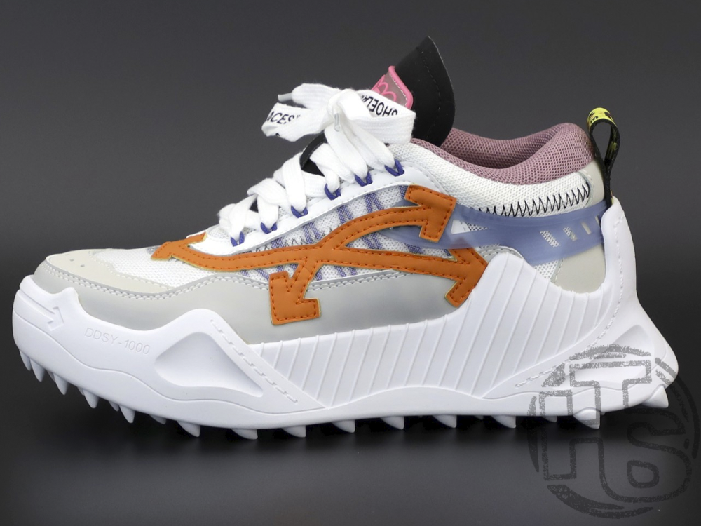 Жіночі кросівки Off-White Odsy-1000 White Grey Orange SS20 OMIA139S208000420119, фото 1