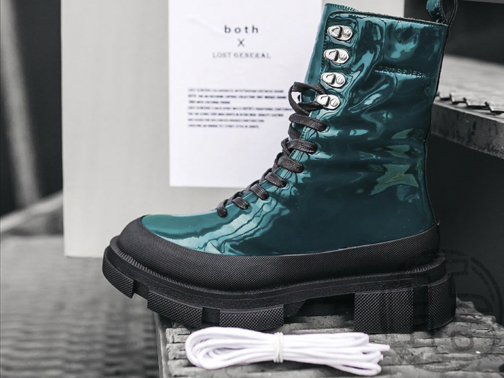Жіночі черевики Lost General x Both Gao High Boot Spazzolato Green P10HSG