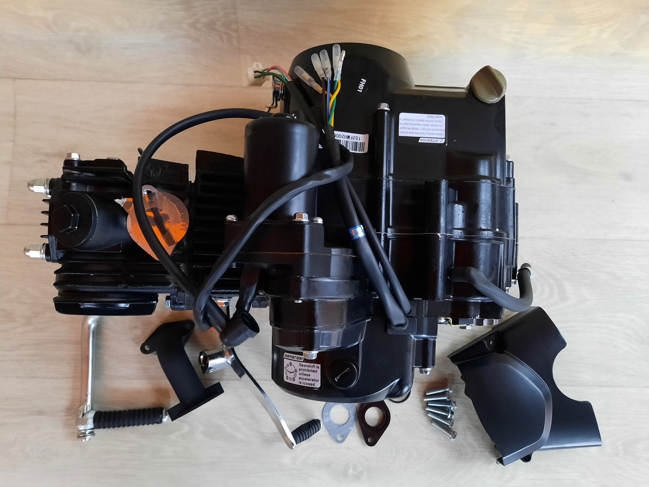 Двигатель DELTA , ALFA , ACTIVE - 110 (механика) чугунный цилиндр (ID ...