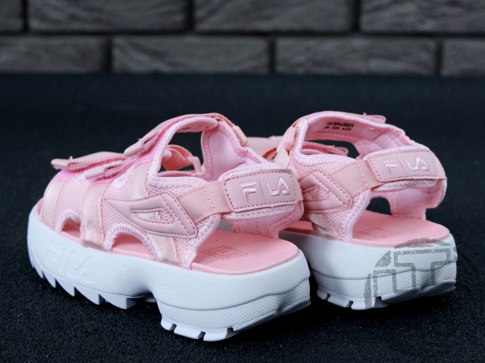 Жіночі сандалії Fila Disruptor 2 Sandal White Pink, фото 1