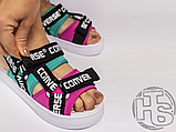 Жіночі сандалії Converse CV Sandal Logotape Mint/Pink 32766210, фото 3