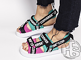 Жіночі сандалії Converse CV Sandal Logotape Mint/Pink 32766210, фото 6