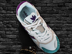 Чоловічі кросівки Adidas Tresc Run White Blue Purple EF0764