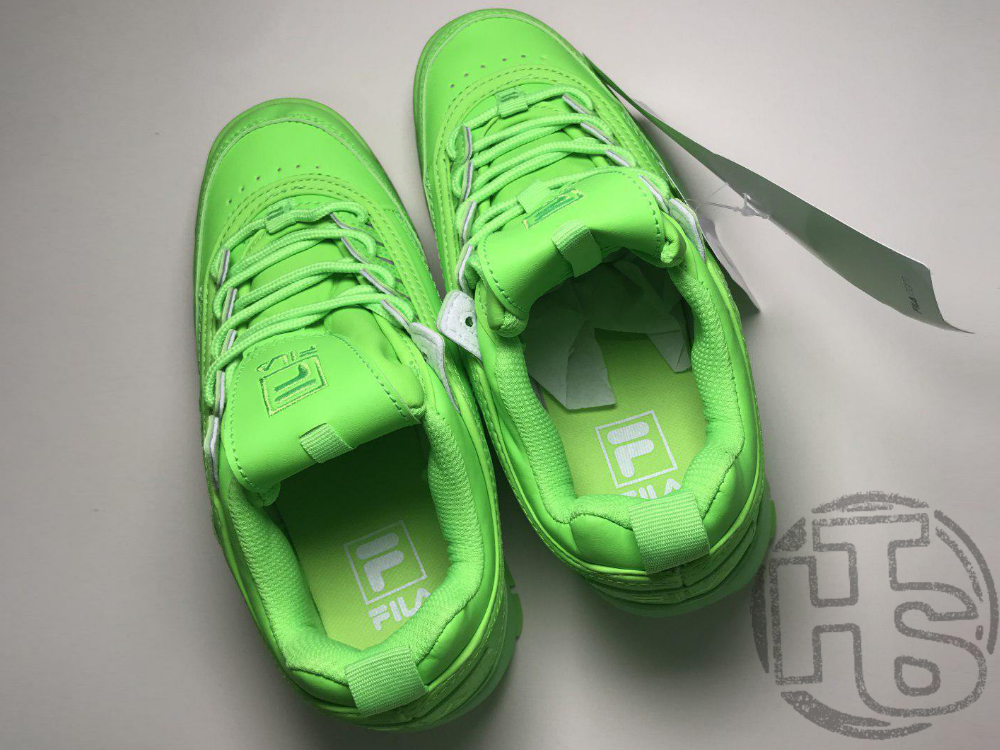 Жіночі кросівки Fila Disruptor 2 Mono Neon Green 5FM00540-300, фото 1