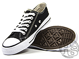 Жіночі кеди Конверс Converse Chuck Taylor All Star Ox Black M9166 41, 41, фото 3