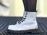 Жіночі черевики Dr.Martens 1460 Smooth White 14357100, фото 3