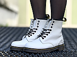 Жіночі черевики Dr.Martens 1460 Smooth White 14357100, фото 9