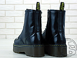 Жіночі черевики Dr.Martens Jadon Black Polished Smooth Boots 15265001, фото 6