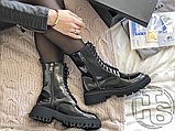 Жіночі черевики Balenciaga Tractor Black 615679WA8E91000 (лак), фото 2