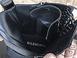 Жіночі черевики Balenciaga Tractor Black 615679WA8E91000 (лак), фото 3