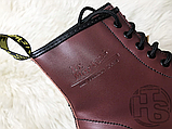 Жіночі черевики Dr Martens Boots 1460 Smooth Cherry Red (с мехом) 11821600, фото 8