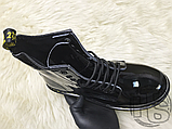 Жіночі черевики Dr Martens 1460 Black Gloss 11821011, фото 3