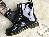 Жіночі черевики Dr Martens 1460 Black Gloss 11821011, фото 9