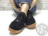Жіночі кросівки Nike Air Force 1 Low Suede Black Gum (с мехом) AA0287-002, фото 3