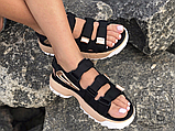 Жіночі сандалії Fila Disruptor 2 Sandal Black Gold 36, фото 3